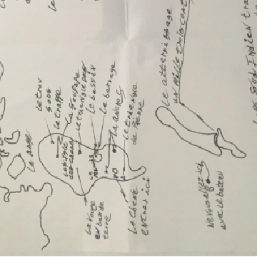 Oak Island/Zena Halpern Map